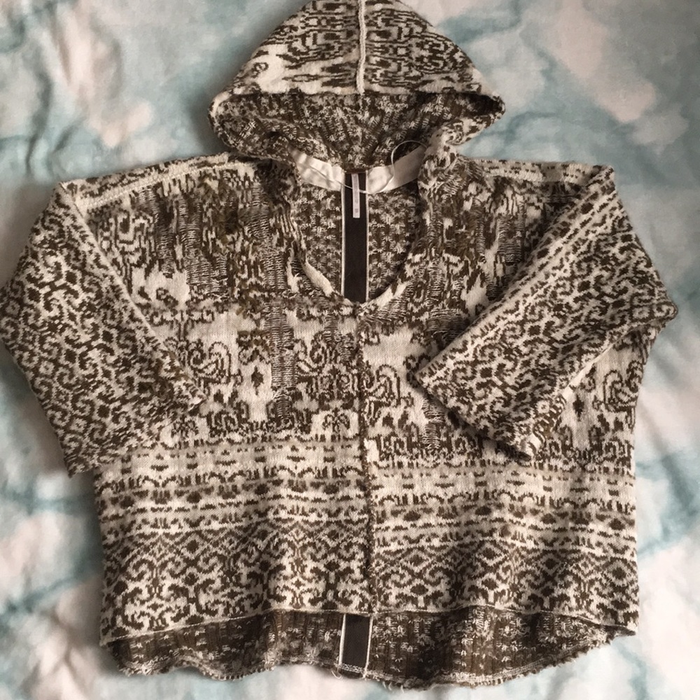 Free people hooded sweater
